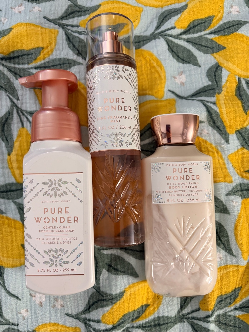 ✨ Bath & Body Works Pure Wonder 3-Piece Scent Bundle ✨